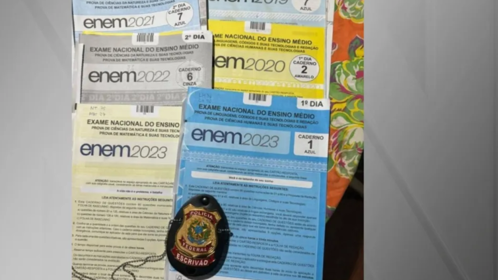 PF deflagra operação contra suspeito de realizar a prova do Enem no lugar de outras pessoas