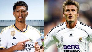 Jude Bellingham iguala feito de David Beckham na história do Real Madrid