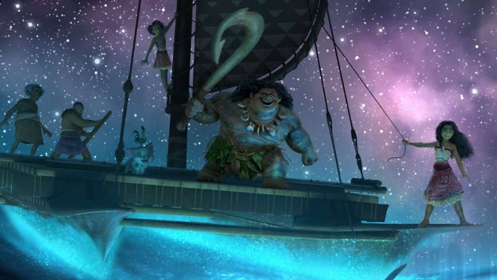 Foto divulgada de “Moana 2”