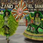 Desfile da Mocidade Alegre, no Anhembi, em São Paulo