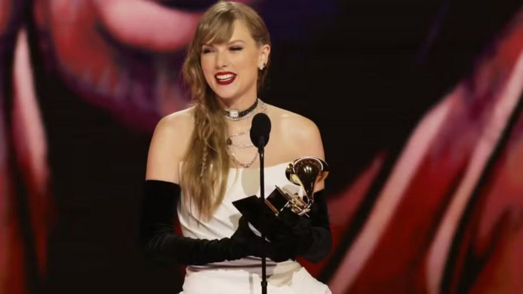 Taylor Swift anuncia novo álbum no Grammy 2024