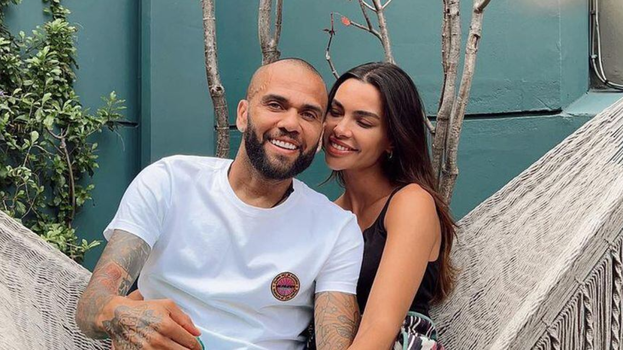 Daniel Alves e Joana Sanz