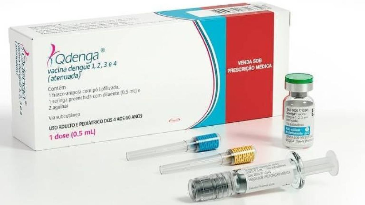 Dose da vacina contra a dengue