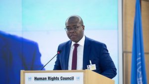 Silvio Almeida discursa sobre a criação do Estado Palestino na ONU