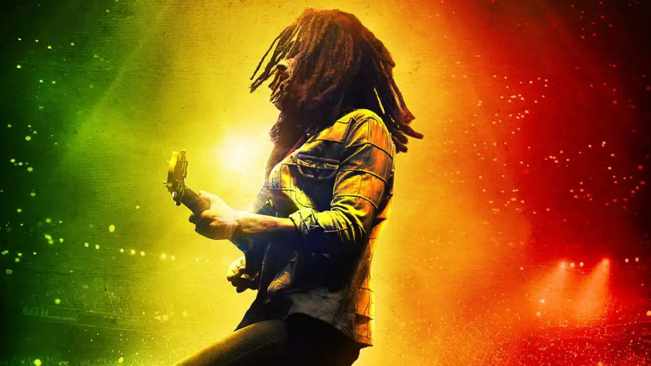 Imagem do filme "Bob Marley: One Love"