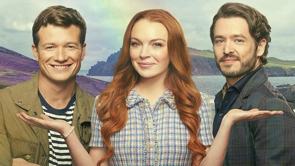 Lindsay Lohan retorna às comédias românticas em “Pedido Irlandês”, filme da Netflix 