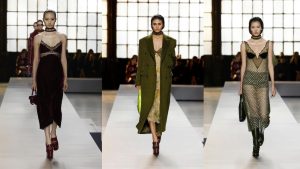 Sabato de Sarno exibe novo Inverno de Gucci na Semana de Moda de Milão