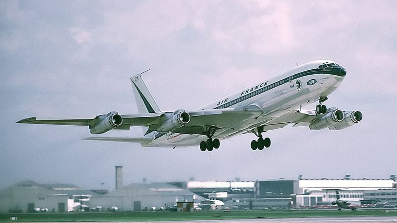 Boeing 707 Ilustração