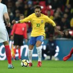 Última partida entre Brasil x Inglaterra em Wembley