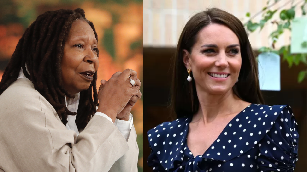 Whoopi Goldberg sai em defesa de Kate Middleton e a foto editada