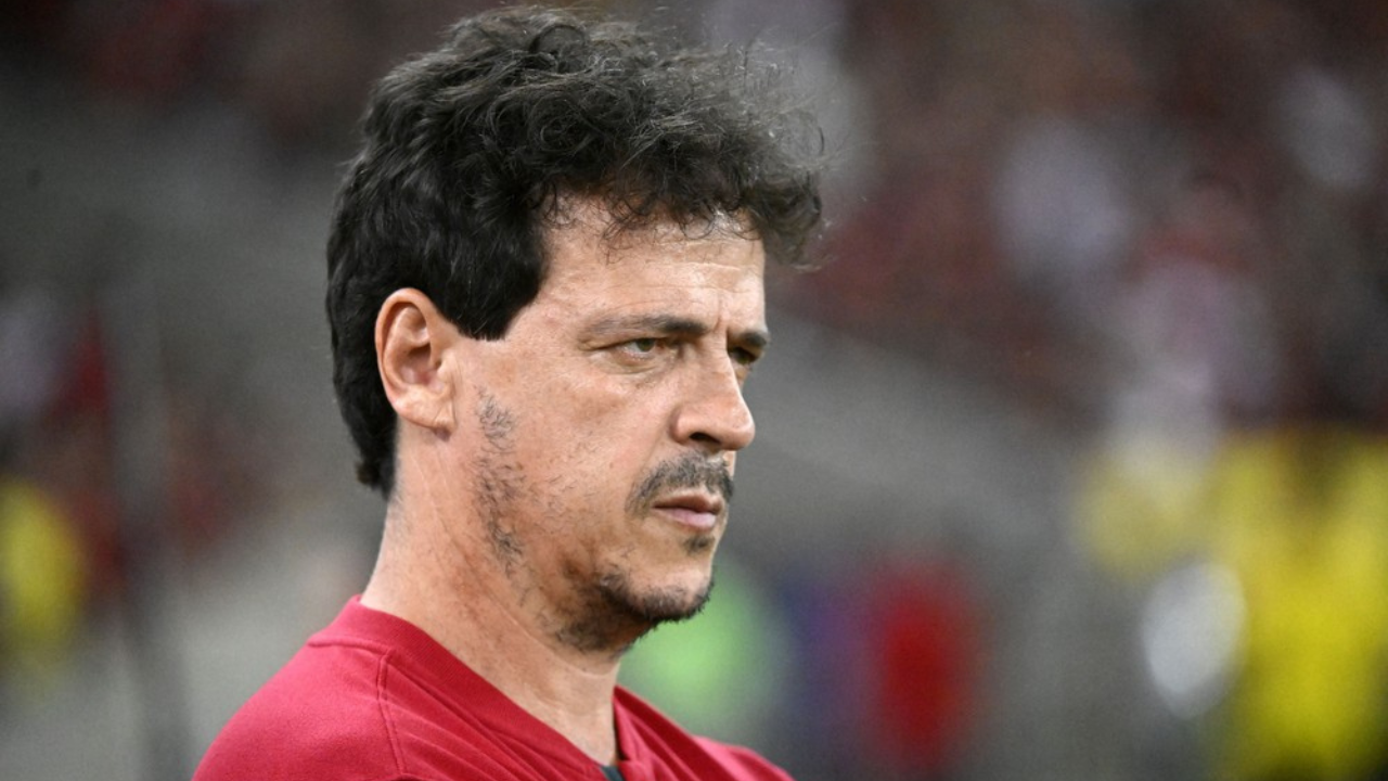 Fernando Diniz em Flamengo x Fluminense, pelo Campeonato Carioca 2024