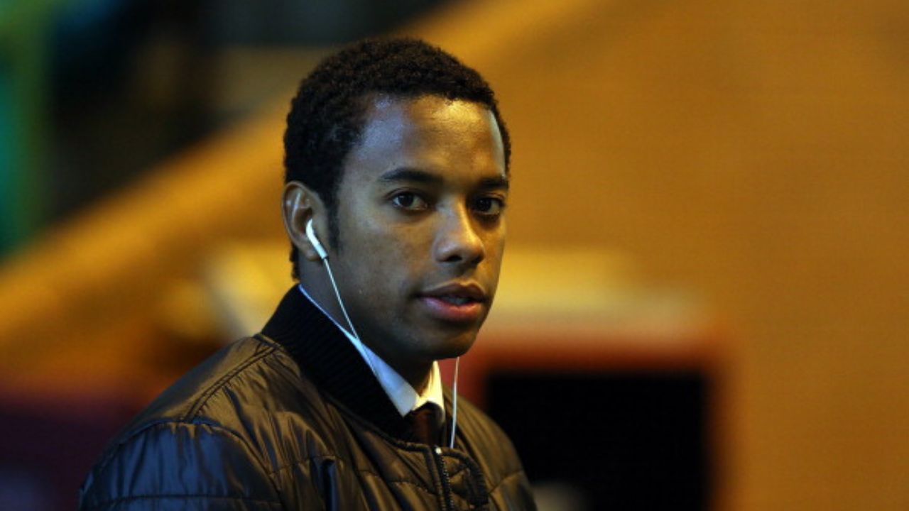 Robinho na Escócia em 2013