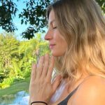 A supermodelo Gisele Bündchen promove a tendência "slow morning"