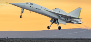 Primeiro voo do jato XB-1 é precursor do Overture, futuro supersônico da Boom Supersonic