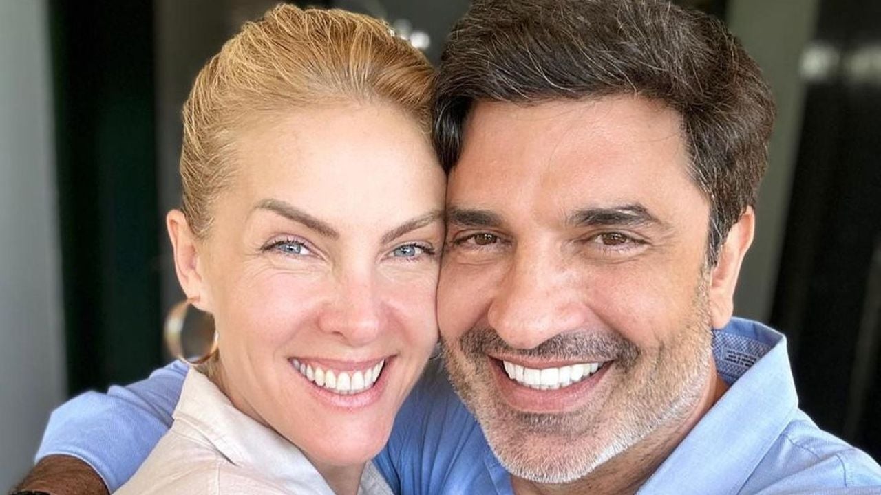 Ana Hickmann e Edu Guedes.