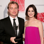 Anne Hathaway e Christopher Nolan