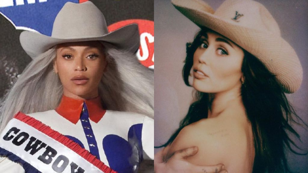 Beyoncé e Miley Cyrus cantam juntas em faixa de “Cowboy Carter” Beyoncé e Miley Cyrus cantam juntas em faixa de “Cowboy Carter”