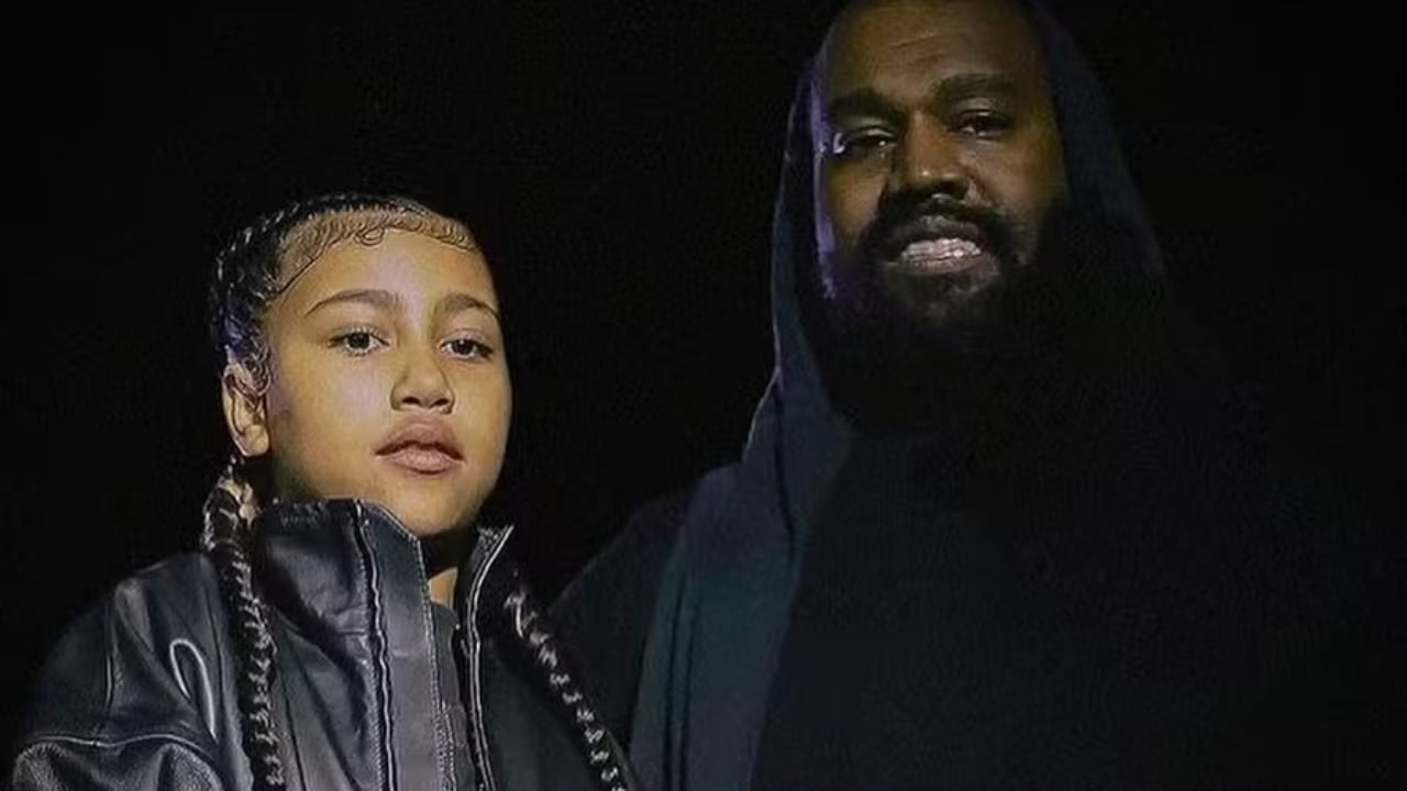 Nova artista mirim: North West filha da Kanye West anuncia seu primeiro álbum "Elementary School Drop"