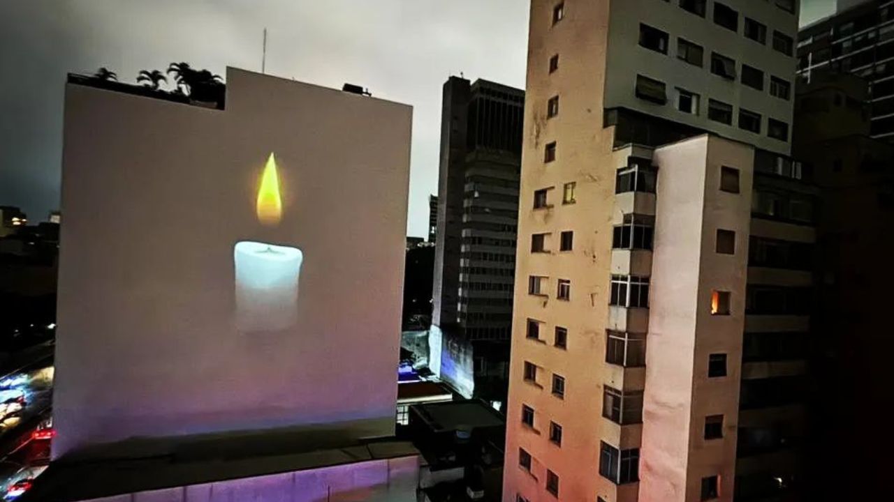 São Paulo sem luz.