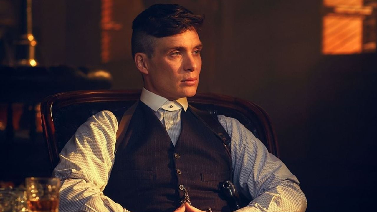 Foto de Cillian Murphy atuando em Peaky Blinders