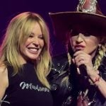 Madonna e Kylie Minogue juntas no palco em homenagem ao Dia Internacional da Mulher