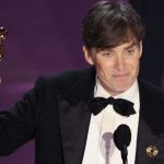 Cillian Murphy recebe Oscar de Melhor Ator