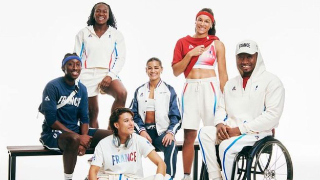 Uniformes olímpicos da França são lançados em parceria com a grife Pigalle