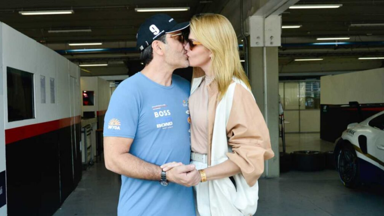 Ana Hickmann e Edu Guedes