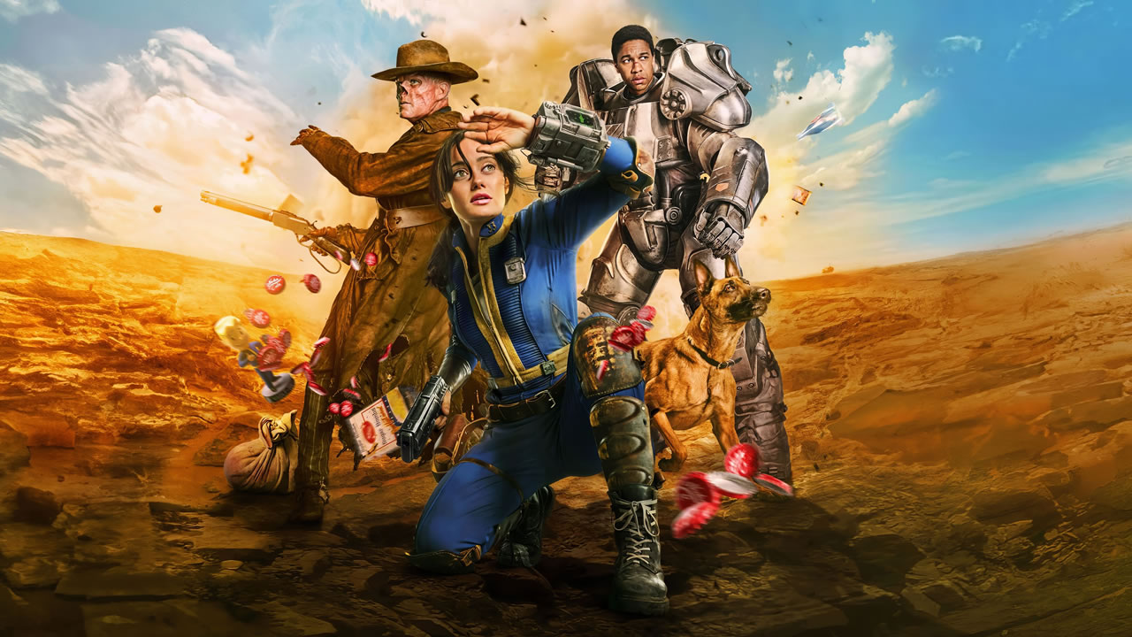 Poster da série "Fallout".