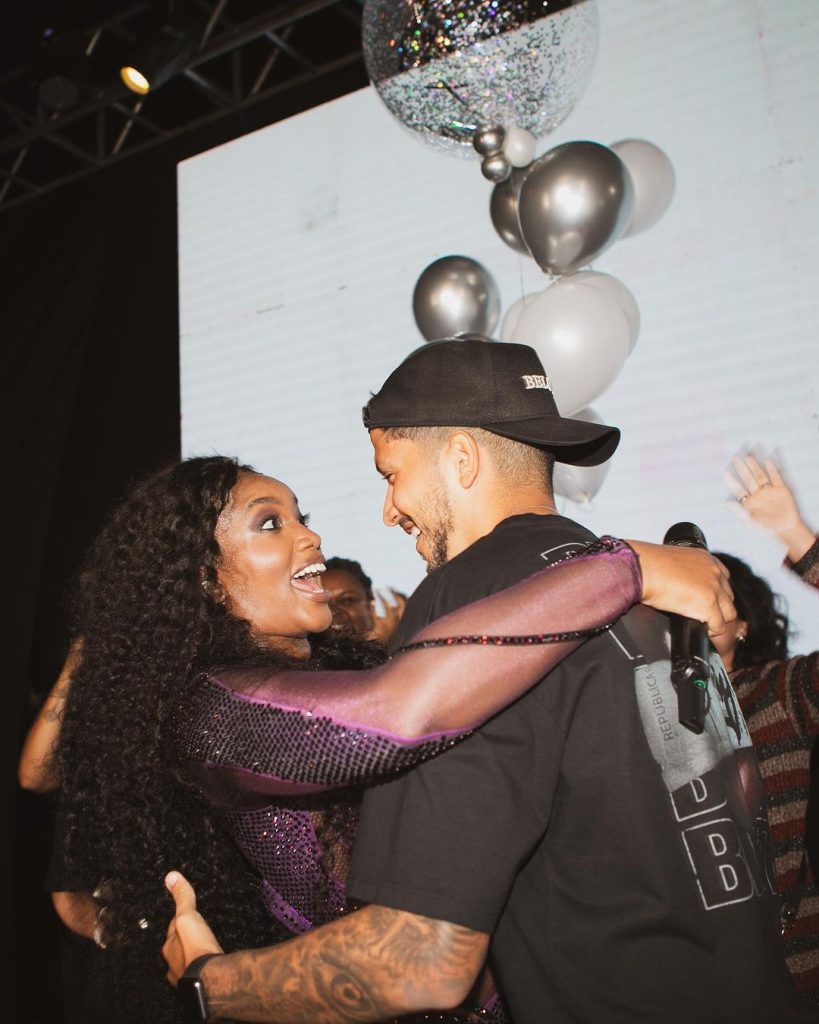 Yuri Lima homenageia IZA após anúncio de gravidez