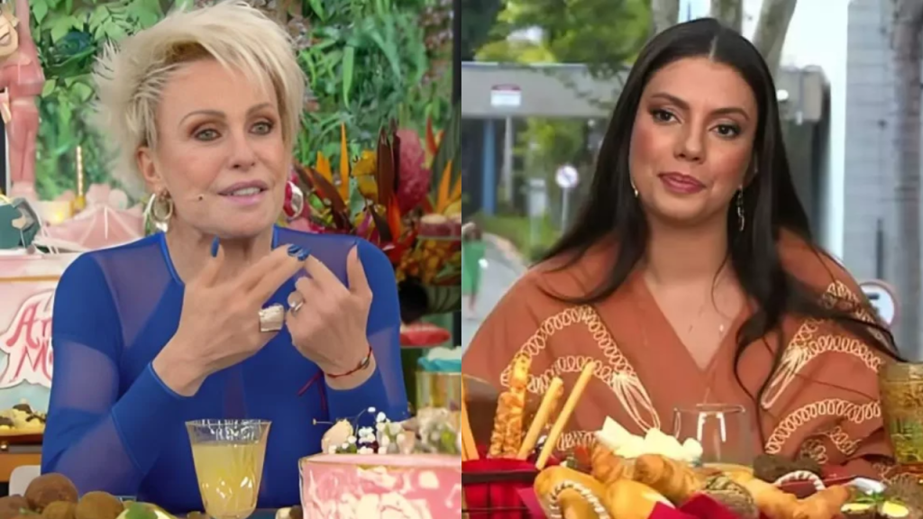 Ana Maria Braga e Fernanda protagonizam climão durante programa ao vivo 