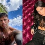 Luca Daffrè, modelo italiano e namorado de Bianca Andrade, chega ao Brasil