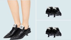 Tênis com salto volta com tudo após duas décadas