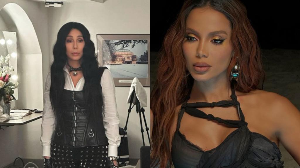 Cher pública foto ao lado de Anitta em evento de 40 anos da Dolce & Gabbana Anitta e Cher em eventos da Dolce & Gabbana