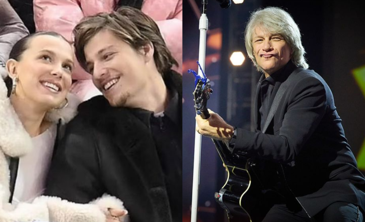 Bon Jovi fala a respeito do noivado do filho com atriz de Stranger Things