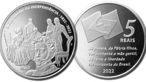 Moeda de Prata Comemorativa dos 200 Anos da Constituição Brasileira