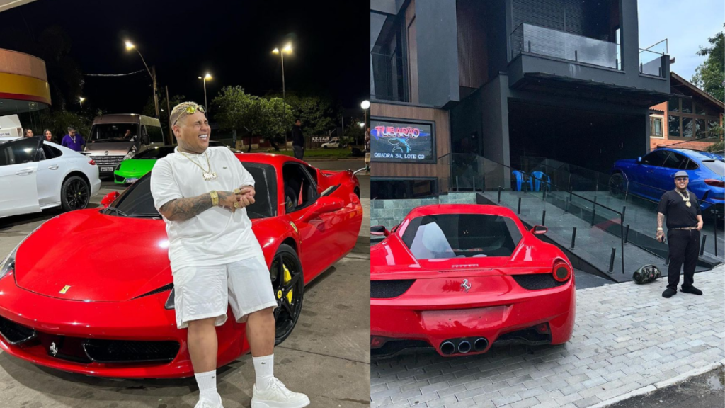 Após conseguir liberação de Ferrari, MC Ryan SP assume erro na documentação do carro