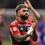 Gabigol em jogo do Flamengo