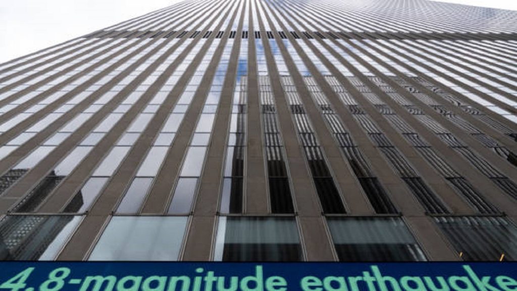 Tremores atingem Nova York e Nova Jersey