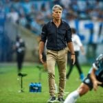 Renato Gaúcho em derrota do Grêmio para o Huachipato