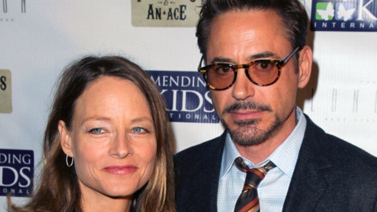 Jodie Foster e Robert Downey Jr.