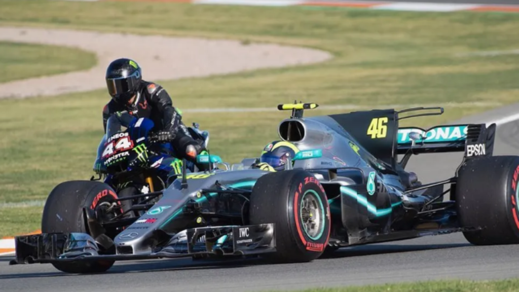 Lewis Hamilton sugere fim de semana combinado entre MotoGP e F1: “Seria épico”