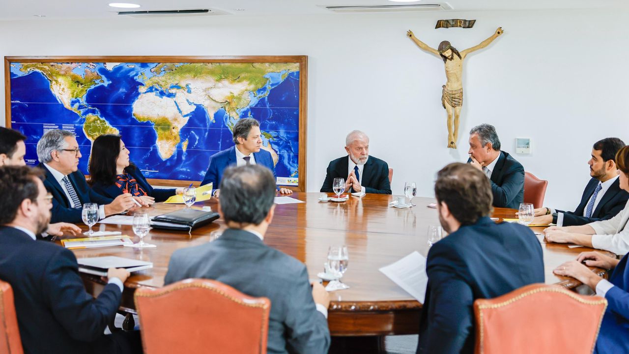 Reunião de Lula e ministros pelo Rio Grande do Sul