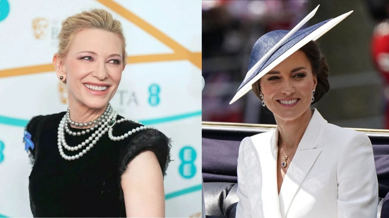 Cate Blanchett e Kate Middleton mostram que é possível repetir roupas