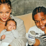 Rihanna e Asap Rocky posam com filhos em novas fotos nas redes sociais; confira