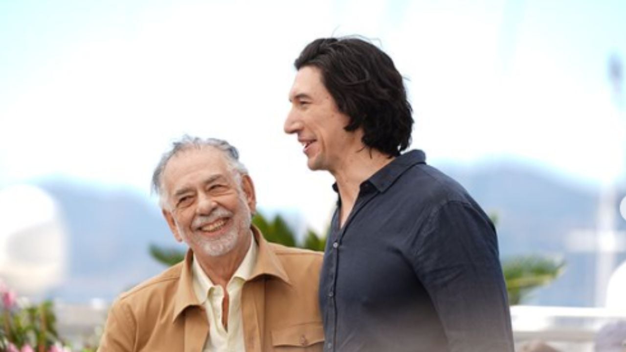 Direto Francis Ford Coppola e ator Adam Driver