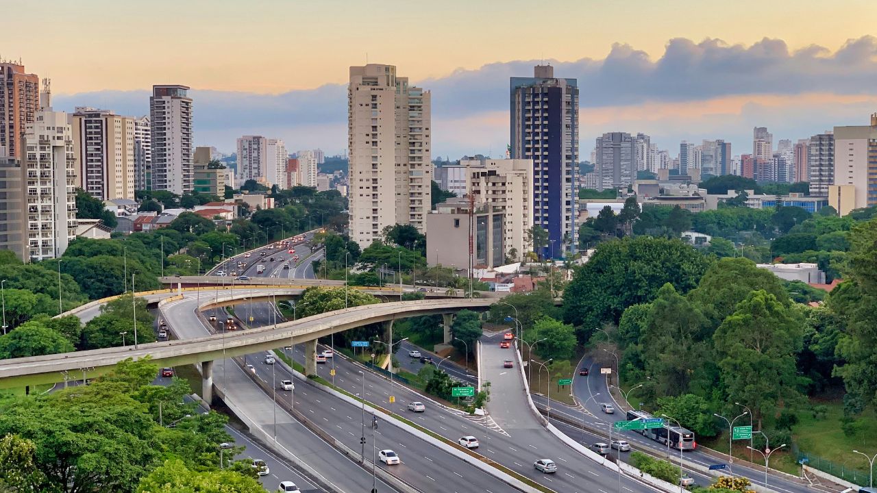 Avenida 23 de Maio em São Paulo