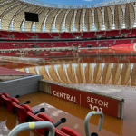 Estádio Beira-Rio alagado