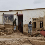 Casas destruídas no Afeganistão Foto: AFP