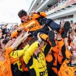 Lando Norris após vitória